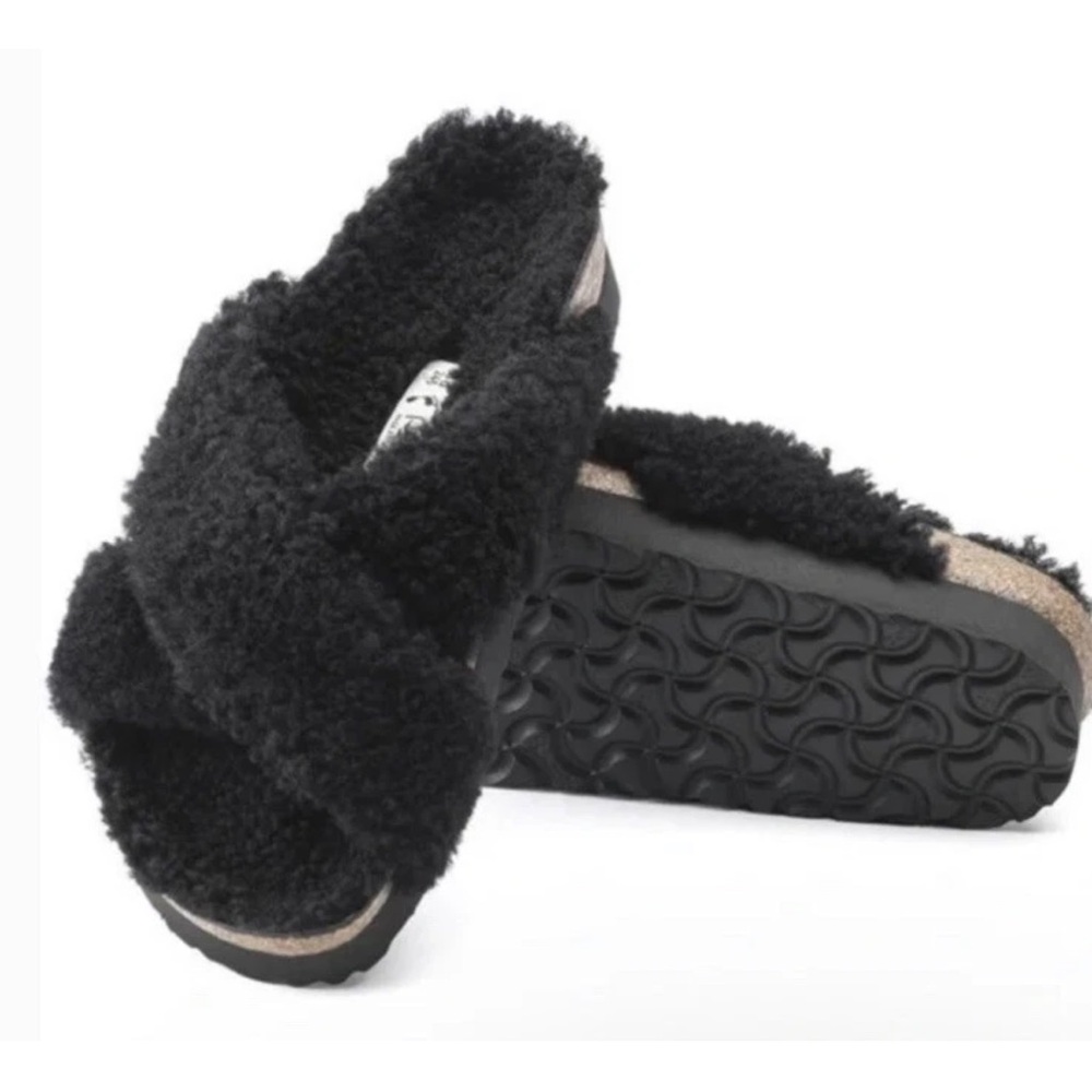 Birkenstock Papillio shearling sandals